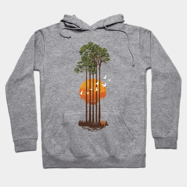 Nature String Hoodie by DANDINGEROZZ